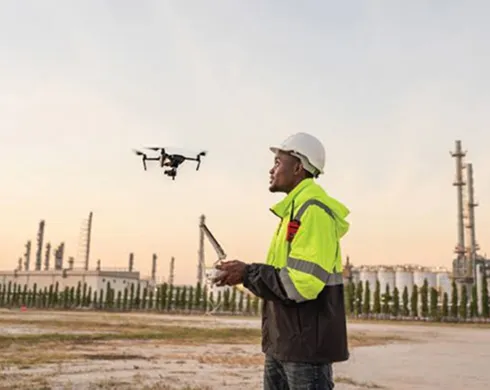 Aerial drone operation